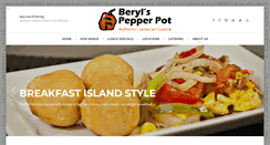 Desktop Screenshot of berylspepperpot.com